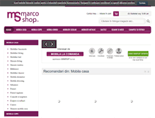 Tablet Screenshot of marcoshop-online.ro